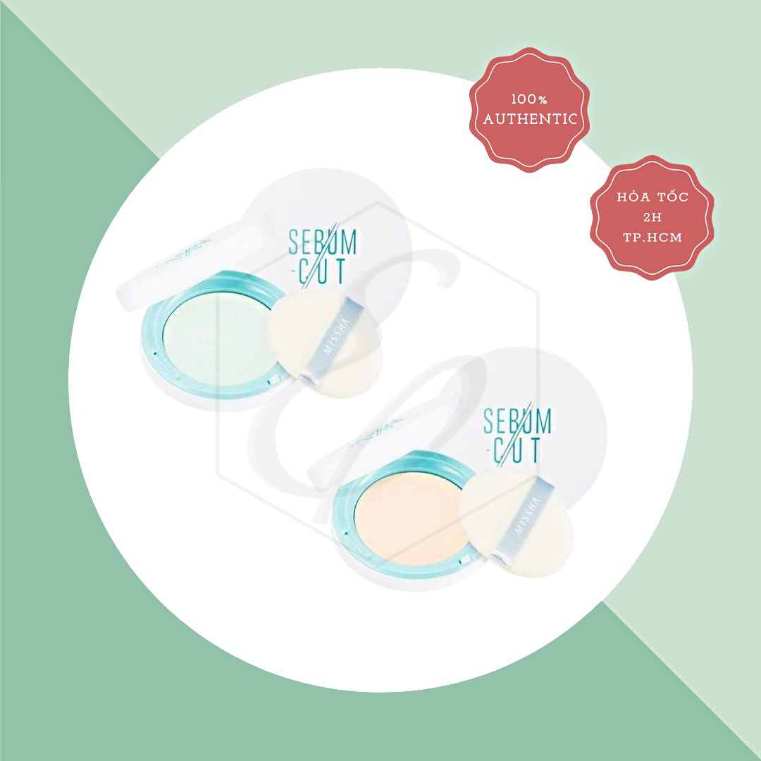 Phấn Phủ Dạng Nén Missha Sebum Cut Powder Pact